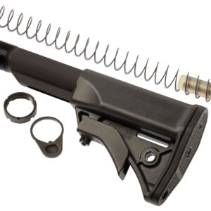 LWRC 2000092A01 LWRCI Ultra Compact Stock Kit Black Synthetic for AR-15, M16