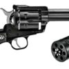 RUGER NEW MODEL BLACKHAWK REV 357MAG 4.6" BLK GRIP BLUED - Image 3