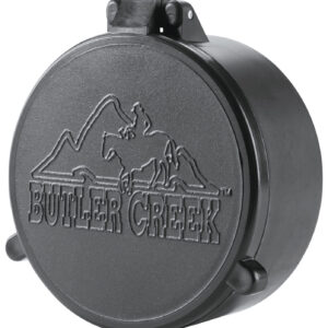 Butler Creek 30090 Flip-Open Objective Scope Cover 37.70mm Obj. Size 09 Black Polymer