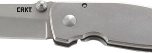CRKT SQUID 2.1" FINE EDGE - STAINLESS/SILVER BLADE