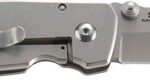 CRKT SQUID 2.1" FINE EDGE - STAINLESS/SILVER BLADE - Image 3