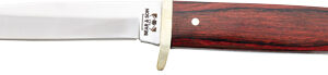 BEAR & SON ROSEWOOD SMALL - HUNTER 3" W/LEATHER SHEATH USA