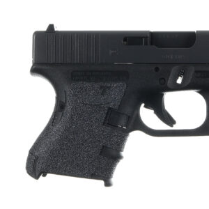 Talon Grips 105G Adhesive Grip  Compatible w/Glock 26/27/28/33/39 Gen3, Black Textured Granulate
