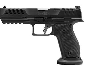Walther 2872200 PDP OR SF Match 9mm 5" 20+1/18+1 Steel Frame Black