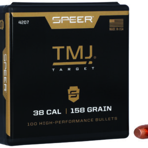 Speer 4207 TMJ  38Cal 158gr Total Metal Jacket 100 Per Box/5 Case