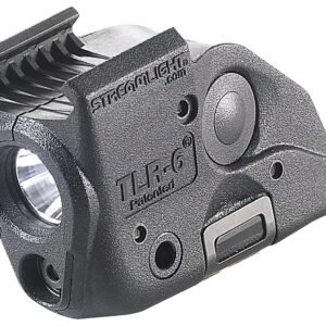 Streamlight 69293 TLR-6 Gun Light  Black 100 Lumens White LED/Red Laser Smith & Wesson M&P Shield