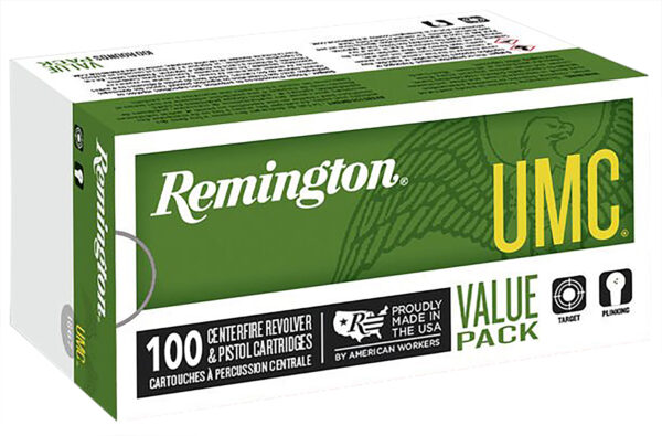 Remington Ammunition R23974 UMC Value Pack 380ACP 88gr Jacketed Hollow Point 100 Per Box/6 Case