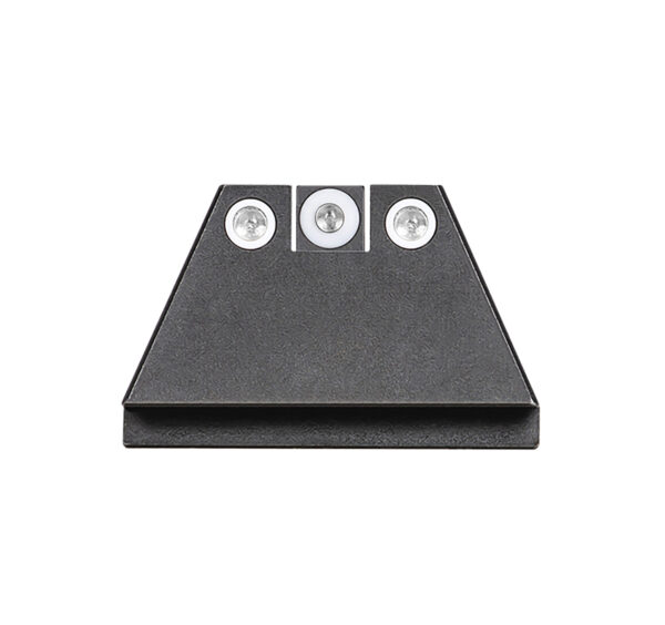 Night Fision GLK004003WGW Suppressor Height Sights For Glock  Green Tritium White Outline Front Sight-Green Tritium White Outline Rear Sight Glock 17/17L/19