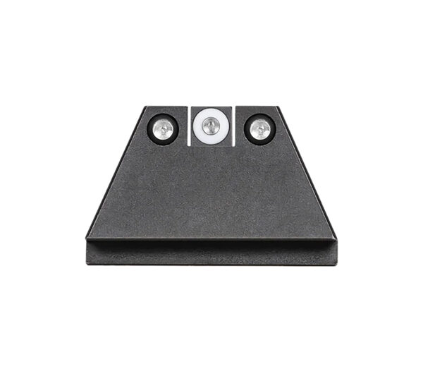 Night Fision GLK004003WGZ Suppressor Height Sights For Glock  Green Tritium White Outline Front Sight-Green Tritium Black Outline Rear Sight Glock 17/17L/19