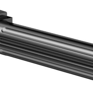 CMC Triggers 75521 Match Precision  Compatible w/Glock 19 Gen3-4 9mm Luger 4.01" Black DLC Stainless Steel Fluted/Match Grade/Threaded Barrel