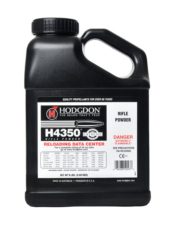 Hodgdon 43508 Extreme H4350 Smokeless Rifle 8 lbs