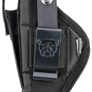 Bulldog FSN3 Extreme  OWB Black Nylon Belt Loop/Clip Compatible w/Taurus Millennium Fits 2.50-3.75" Barrel Ambidextrous