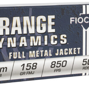Fiocchi 9APE Range Dynamics  9mmLuger 158gr Full Metal Jacket 50 Per Box/20 Case