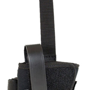 Blackhawk 40AH10BKR Ankle  Size 10 Black Cordura Velcro Fits 22-25 Cal Small Autos Right Hand
