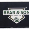 BEAR & SON INDIA STAG BIRD & - TROUT 3" W/LEATHER SHEATH USA - Image 3