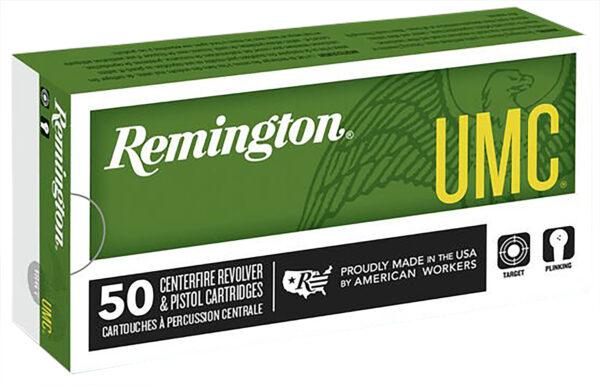 Remington Ammunition 23734 UMC  357Sig 125gr Full Metal Jacket 50 Per Box/10 Case