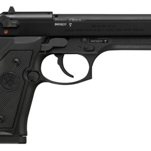 Beretta USA J90A1M9F19 M9  22 LR 15+1 5.30" Black Burniton  Steel Slide & Aluminum with Beavertail Frame w/Checkered Black Aluminum Grip