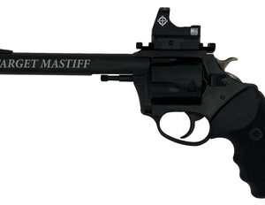 Charter Arms Model 69965 9mm Target Mastiff 6" 5 Rounds Black Nitride W/ Sightmark Micro Optic
