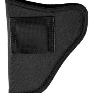 Uncle Mike's 21312 GunMate Holster IWB Size 12 Black Tri-Laminate Belt Clip Fits Large Frame Pistol Fits 4-5" Barrel Ambidextrous