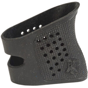 Pachmayr 05175 Tactical Grip Glove  Compatible w/Glock Sub-compact, Soft with Finger Grooves, Black Rubber