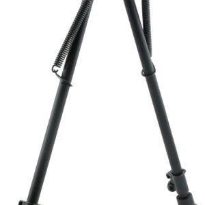 Harris Bipods 25S Model 25 Series S Swivel Bipod Black Anodized 12-25" Steel/Aluminum