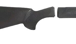 Hogue 08712 OverMolded Combo Kit Black Synthetic with Forend for Remington 870