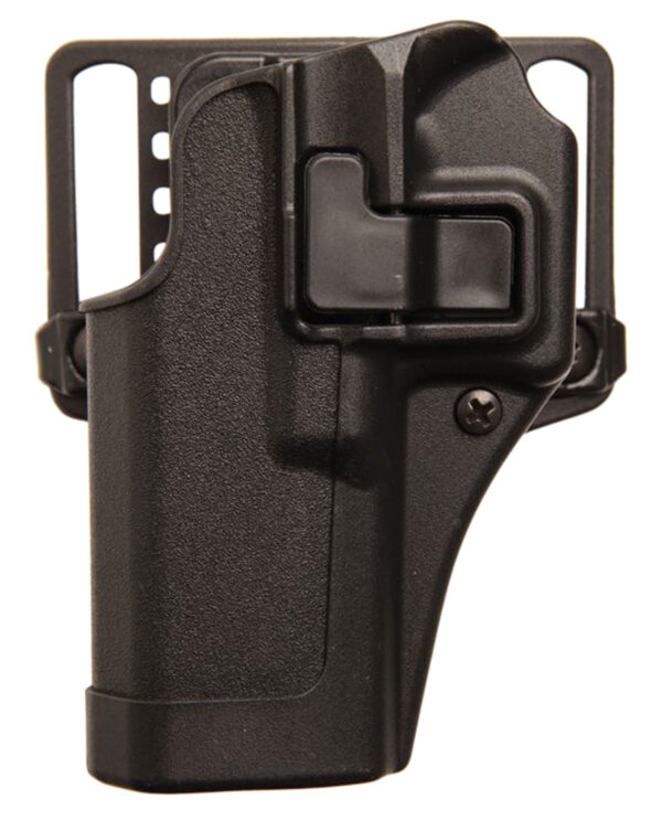 Blackhawk 410508BKR Serpa CQC  OWB Size 08 Matte Black Polymer Paddle Belt Loop Fits Sig Pro 2022 Right Hand