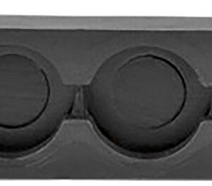 DeSantis Gunhide T11BAZZZ0 Swift Strip  made of Polymer with Black Finish for 38 Special, 357 Mag S&W J Frame Holds up to 6rds