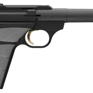Browning 051498490 Buck Mark Camper 22 LR 10+1 5.50" Tapered Bull Barrel, Matte Black Serrated Steel Slide & Aluminum Frame, Gray Ultragrip FX Grip