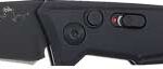 BEAR OPS BOLD ACTION PUSH BTTN - AUTO 4.5" SS/BLACK TANTO BLADE - Image 2