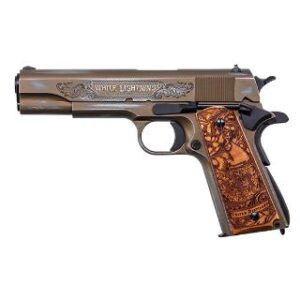 AO BOOTLEGGER 1911 45ACP 5 WOOD GRIPS BRONZE 7RD