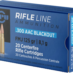 PPU 300 AAC 125GR FMJ - 20RD 50BX/CS