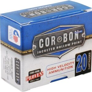 CORBON 9MM LUGER +P 90GR JHP - 20RD 25BX/CS
