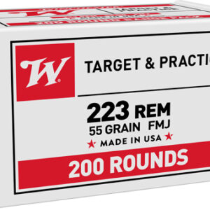 WINCHESTER USA 223 REM 55GR - FMJ 800RD CASE LOT