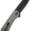 CIVIVI KNIFE ELEMENTUM II 2.9" - DAIMOND PATTERN GRAY/BLACK - Image 3