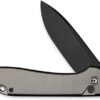 CIVIVI KNIFE ELEMENTUM II 2.9" - DAIMOND PATTERN GRAY/BLACK - Image 5