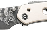 CIVIVI KNIFE VISION FG 3.54" - IVORY G-10/DAMASCUS BLADE - Image 2