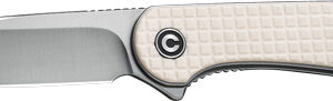 CIVIVI KNIFE ELEMENTUM 2.96" - IVORY G10/SATIN D2 LINER LOCK