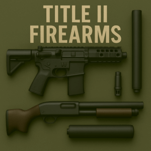 Class 3 Firearms, NFA & Destructive Devices