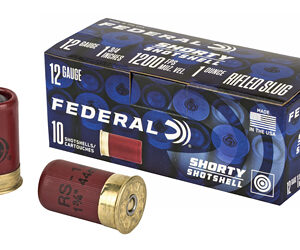 FED SHRTY SS 12GA 1.75" RFL SLUG 10/