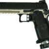 GLFA 1911DS SYNERGY 9MM 5" 20 - SHOT BLK SLIDE PLATINUM FRAME - Image 2