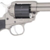 RUGER WRANGLER 22LR 3.75" - FS 6-SH SILVER BIRDSHEAD GRIP - Image 2