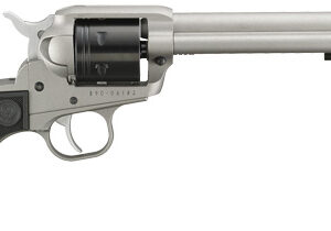 RUGER WRANGLER 22LR 6.5" - FS 6-SH SILVER SYNTHETIC