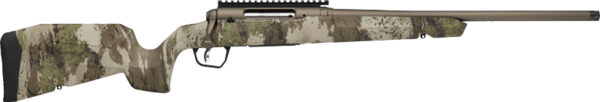 SAVAGE AXIS 2 PRO 22-250 20" - HSB THREAD GM BRONZE/WOODLAND