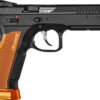 CZ SHADOW 2 ORANGE OR 9MM 17RD - MAG BLACK POLYCOAT STEEL FRAME - Image 2
