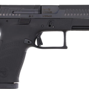 CZ P-10 C OR 9MM FS 15-SHOT - REVERSIBLE MAG CATCH BLACK