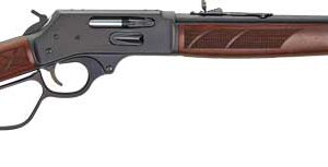 HENRY STEEL LEVER SIDE GATE - 30-30 20" BLUED WALNUT LL