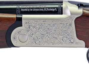 IVER JOHNSON 600LW O/U 20GA 3" - 26"VR SILVER BLACK WALNUT