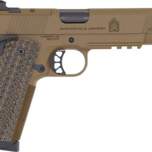 SPRINGFIELD 1911 TRP 45ACP AOS - 5" 8RD COYOTE BROWN