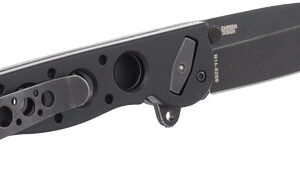 CRKT M16-02DB 3.1" PLAIN EDGE - TANTO BLACK BLD W/DEADBOLT AST